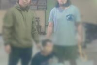 Foto Blur /istimewa: Penangkapan diduga Pelaku